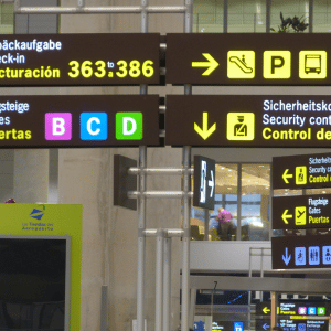 Asistencia a pasajeros tripulaciones y mercancías en aeropuertos